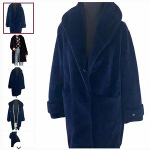 SOIA & KYO Mirella  Navy Blue Coat